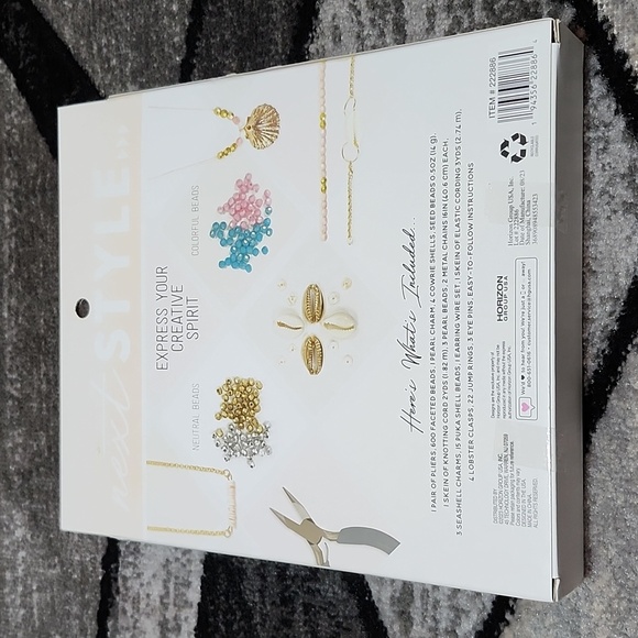 NEXT STYLE D.I.Y CHIC SHELL JEWELRY CREATE 10+ PREMIUM PIECES - Picture 7 of 11